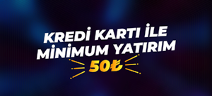 En az 50 TL yatırılan bahis siteleri