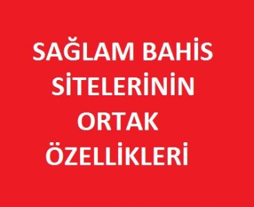 sağlam bahis siteleri